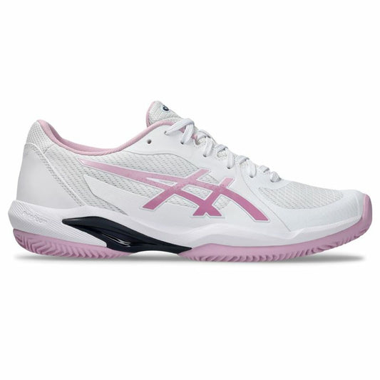 Women's Tennis Shoes Asics Solution Swift Ff 2 Clay White Pink-0