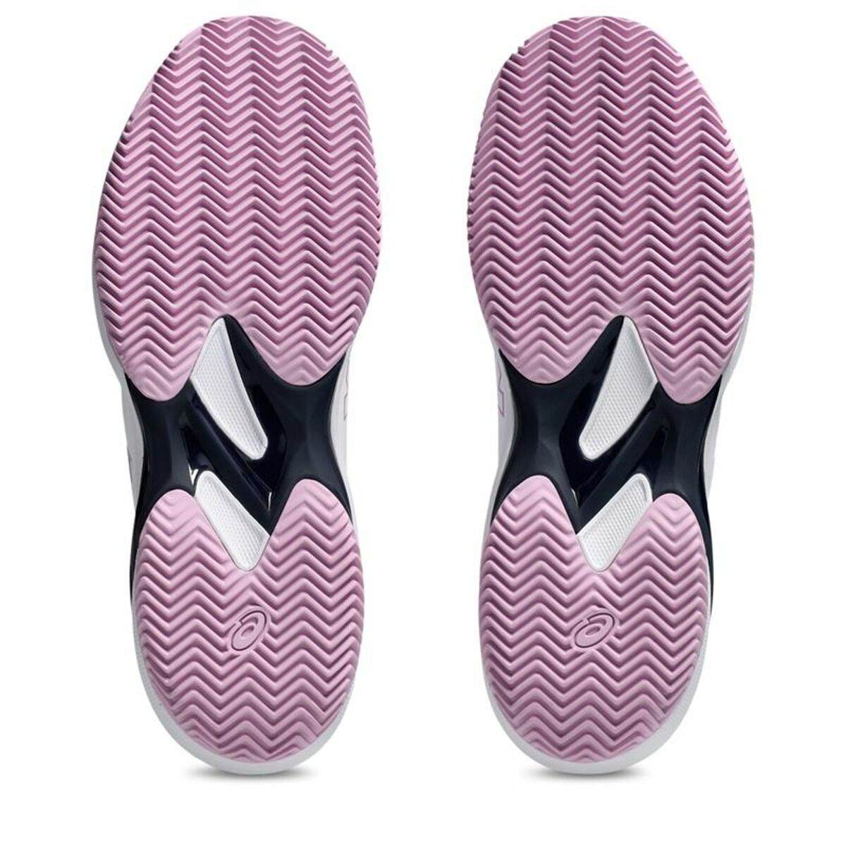 Women's Tennis Shoes Asics Solution Swift Ff 2 Clay White Pink-3